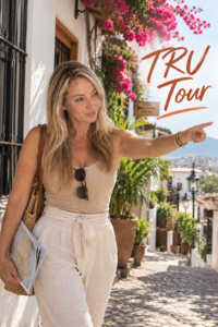 Sunlit Cobblestone Tour Guide